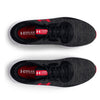 Under Armour Men's Charged Pursuit 3 Twist, (002) Black/Black/Radio Red, 9