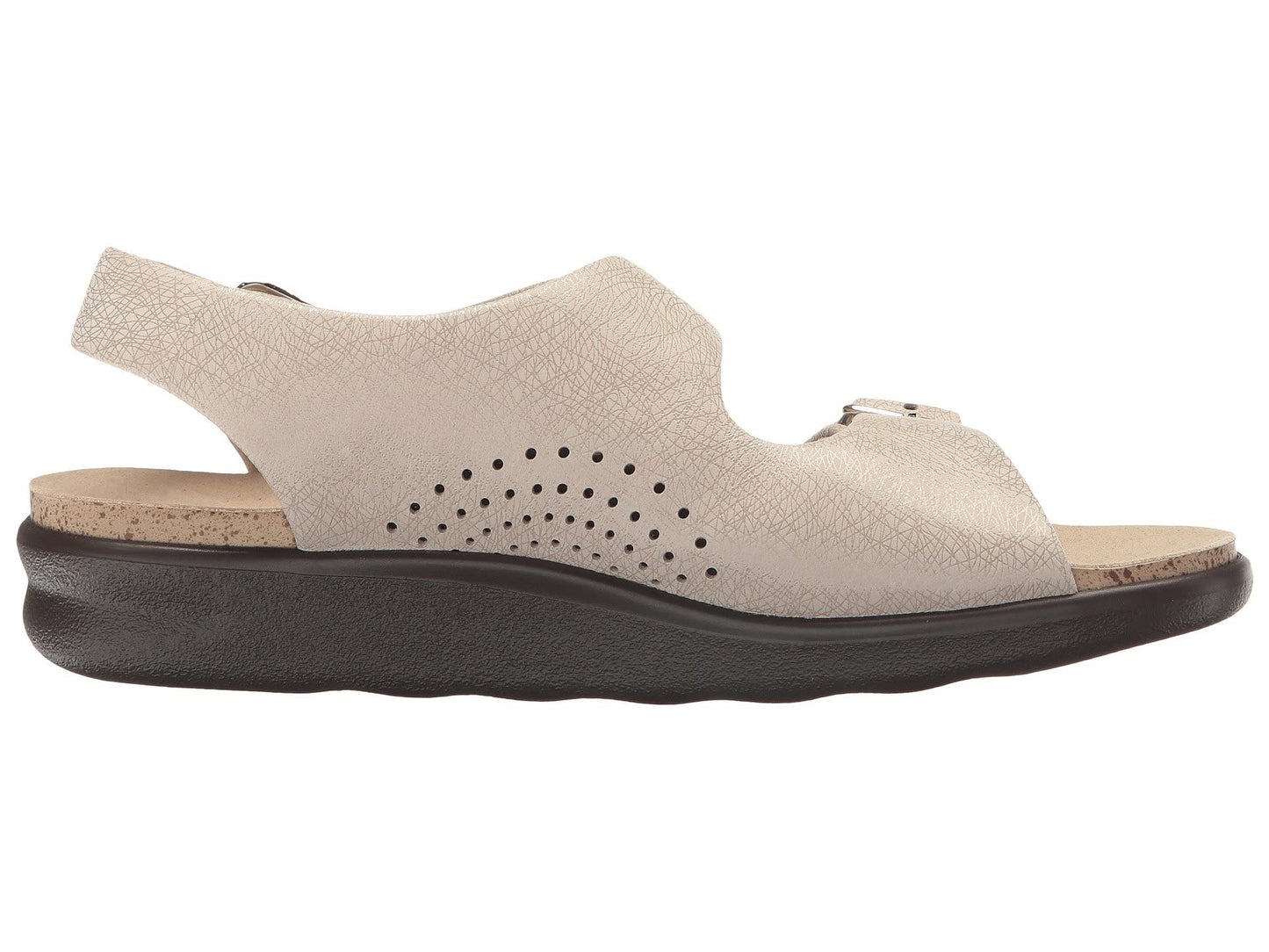 SAS Relaxed Comfort Sandal Web Linen 10.5 W - Wide (C)