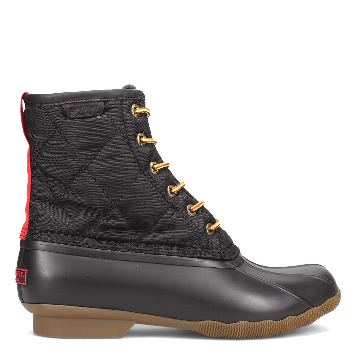 Sperry Men's Saltwater Duck Rain Boot, Black, 8.5