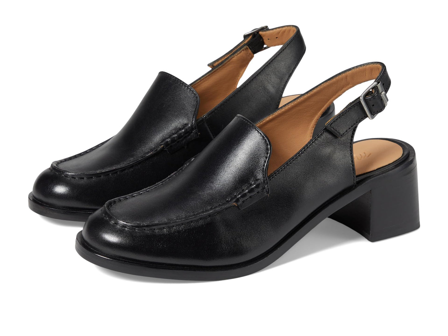 Madewell The Mervin Slingback Loafer True Black 8 M