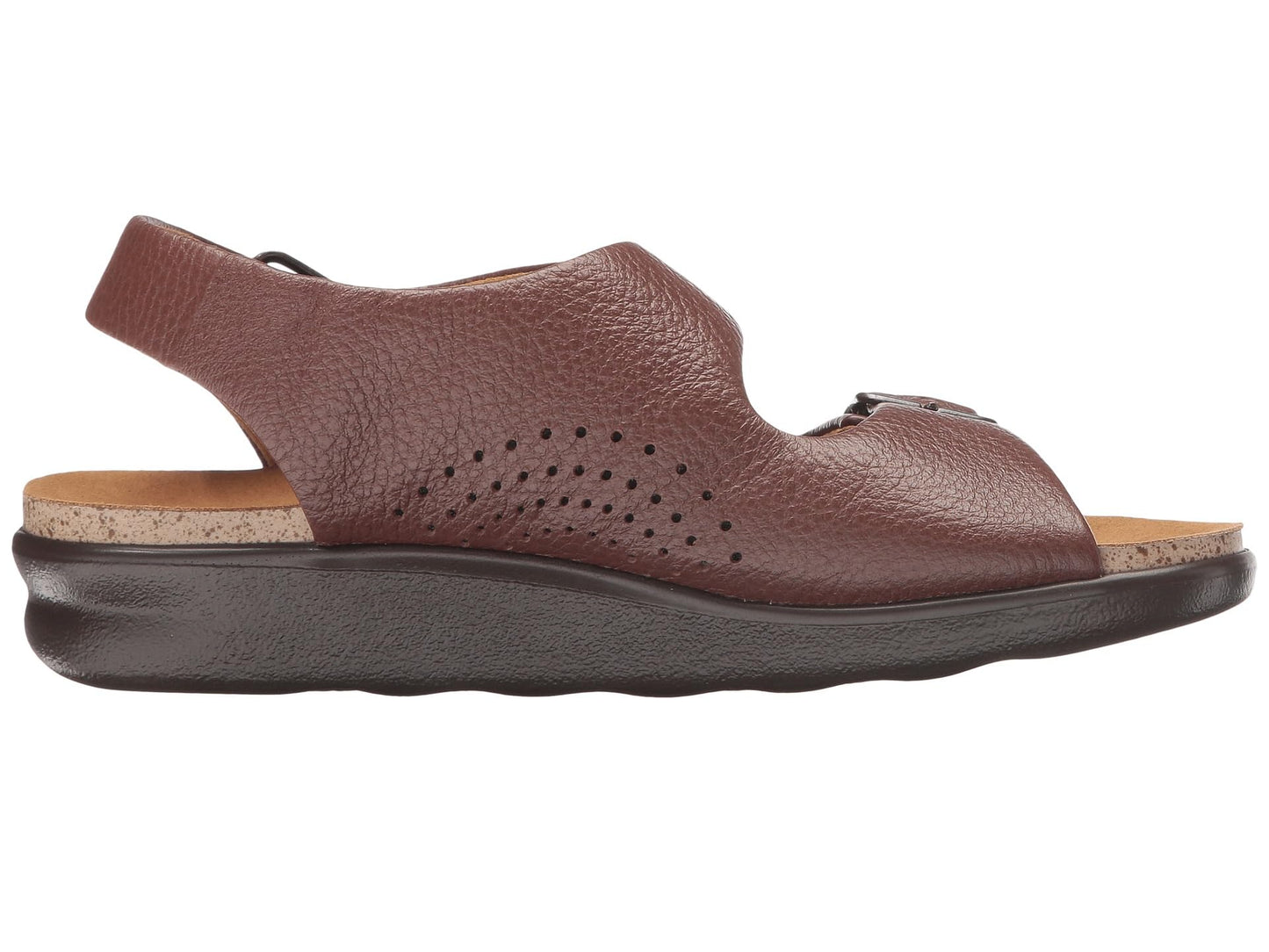 SAS Relaxed Comfort Sandal Amber 8.5 W - Wide (C)