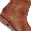 Frye Veronica Inside Zip Booties for Women Made from Premium Leather with Leather Lining, Goodyear Welt Construction, and Leather with Rubber Sole – 6” Shaft Height, Bronze - 5.5 M