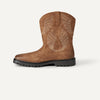 Amazon Essentials Men's Square Toe Western Cowboy Boots, Tan, 11.5