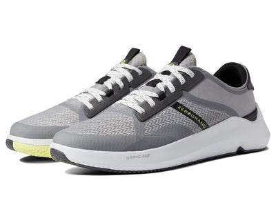 Cole Haan Zerogrand Winner Tennis Sneaker Sleet/Silver/Black/Optic White 13 D (M)