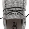 HEYDUDE Boy's Wally Toddler Stretch Yin Yang Size 9 | Boy’s Shoes | Boy's Lace Up Loafers | Comfortable & Light-Weight
