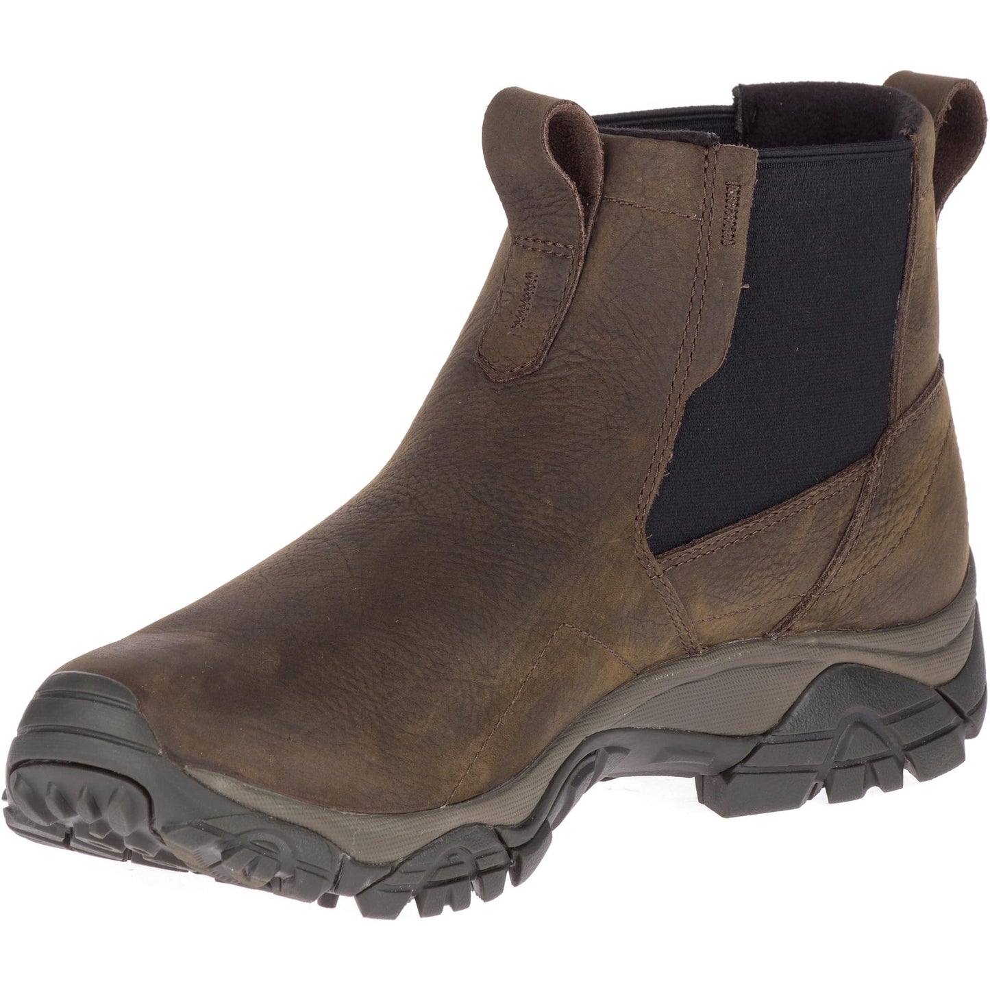 Merrell mens Moab Adventure Plr Wp Chelsea Boot, Brown, 8.5 Wide US