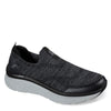 Skechers Men's Relaxed Fit D'Lux Walker - Quick Upgrade Sneaker, Black/White, 11 XW