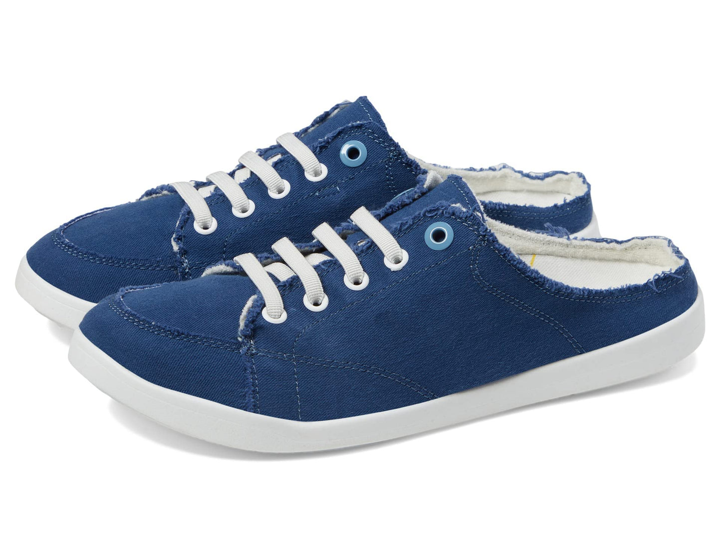 Vionic Beach Breeze Navy Blue Canvas 8 W