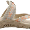 Skechers Women's Reggae Trailway Flip Flop, Dark Natural, 6.5 M US