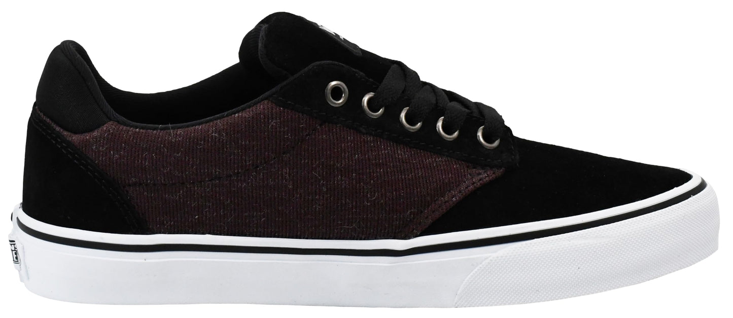 Vans Mens Atwood Deluxe Shoe, Cozy Knit Black, 10