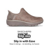Skechers Women's Easy Going-Modern Hour-Hands Free Slip-Ins Ankle Boot, Taupe, 7 Wide