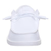 HEYDUDE Men's Wally-Funk Mono White Size 4 | Men's Shoes | Men Slip-on Loafers | Comfortable & Light-Weight