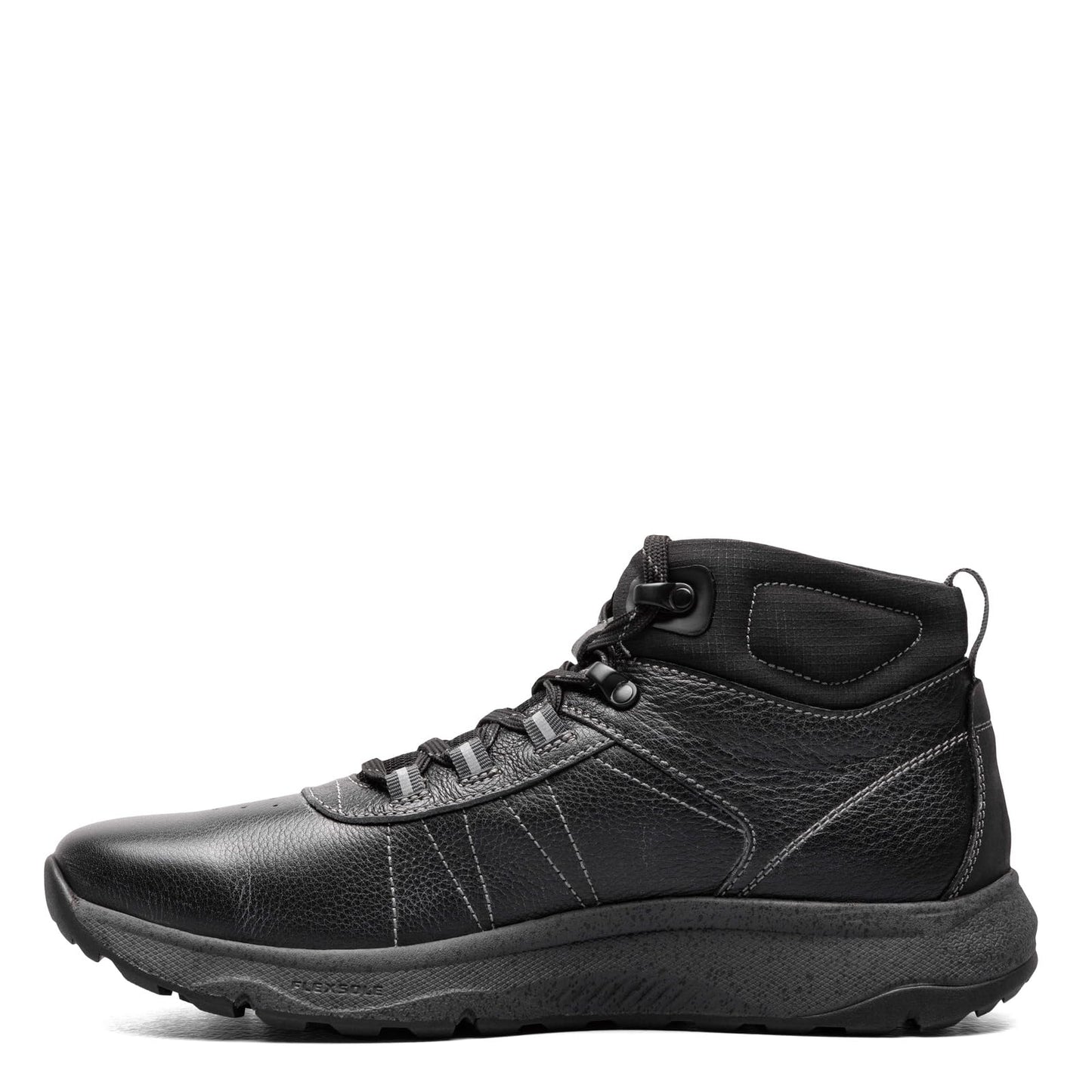 Florsheim Tread Lite Plain Toe Hiker Boot Black Milled/Mesh 9.5 W (3E)