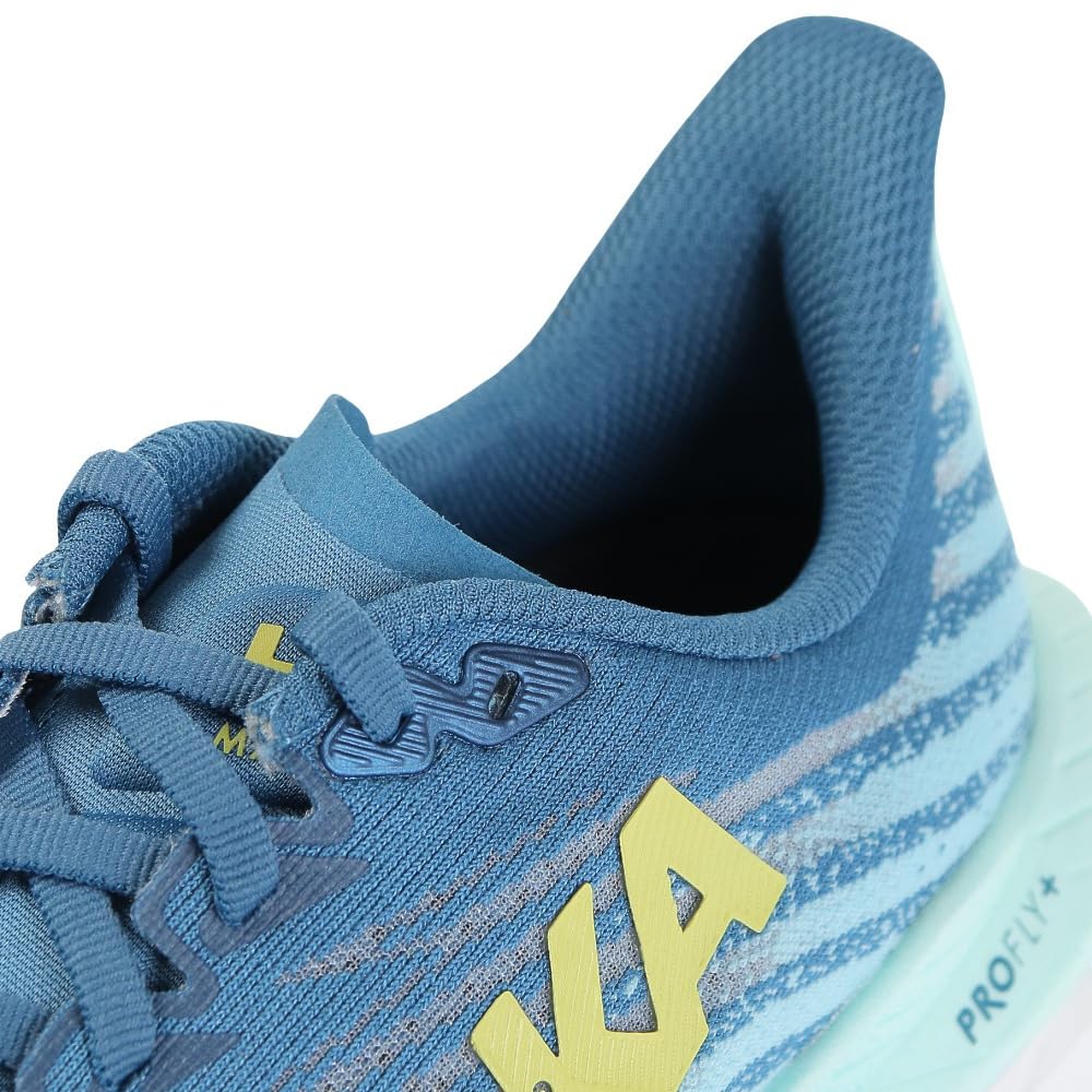 Hoka one one Men's Mach 5 Running Shoes (BLUESTEEL/Sunlit Ocean, US Footwear Size System, Adult, Men, Numeric, Medium, 9)