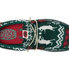 Hey Dude Wally Holiday Cheers - Loafers for Men - Textile Upper - Elastic Laces - Synthetic Outsole Green/Multi 12 M