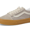 Vans Kids Old Skool (Big Kid) Sneaker, Neutral Block Gray/Gum, 4 US Unisex