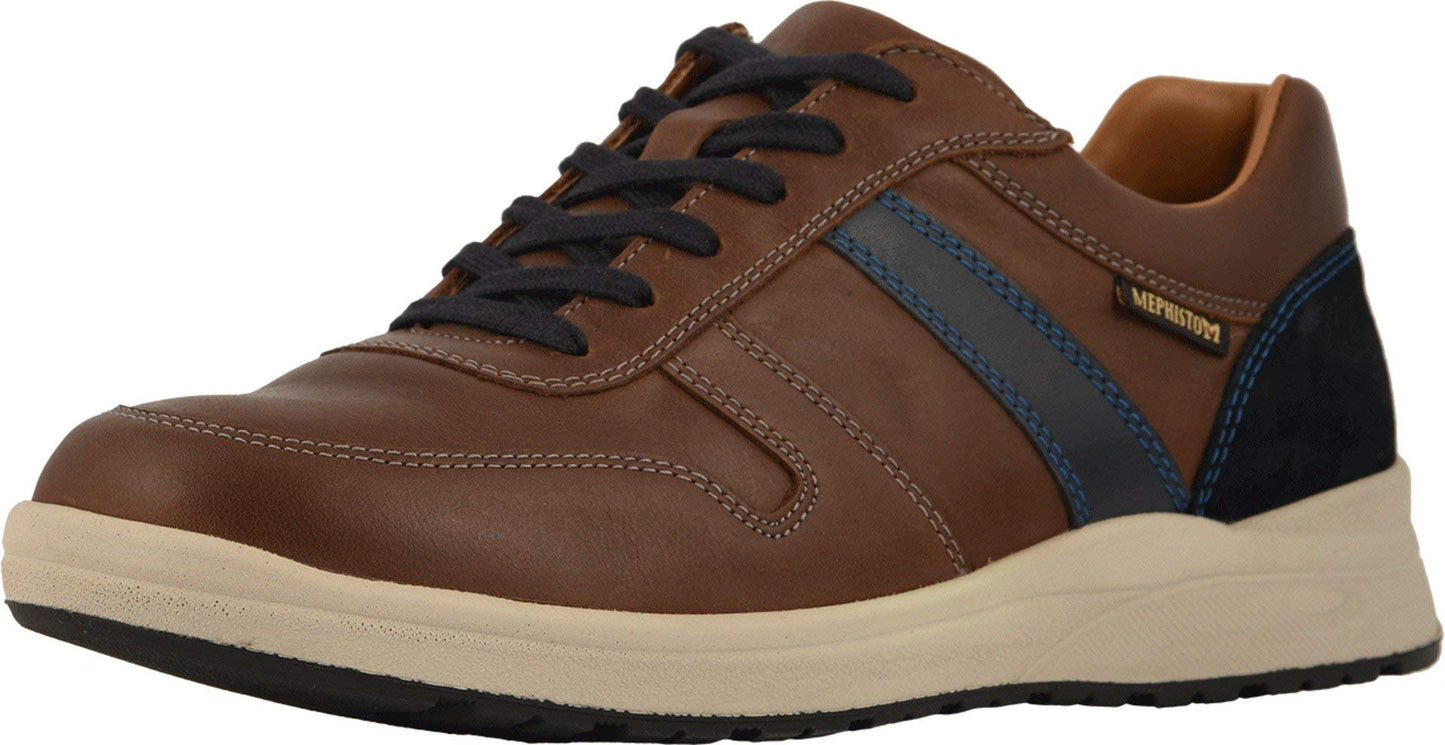 Mephisto Vito Chestnut/Navy Randy/Blue Suede EU 42 (US Men's 8) D (M)