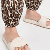 Madewell The Vegan Irina Slide Sandal Pale Oyster 9.5 M