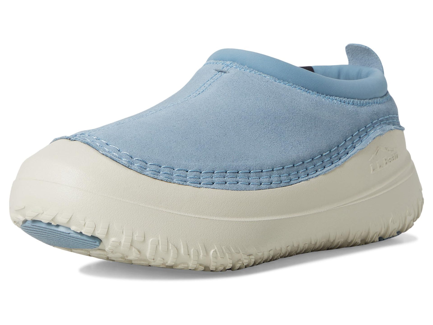 L.L.Bean Women's Wicked Good Max Slipper, Cadet Blue/Silver Birch, 8