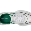 Cole Haan Women's Grandpro Wellesley Runner Sneaker, Optic White/Green Jacket/Black/Vista Blue, 7.5