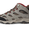 Merrell Unisex Kid's Moab 3 Mid Waterproof Hiking Shoe, Boulder/RED, 2 Wide