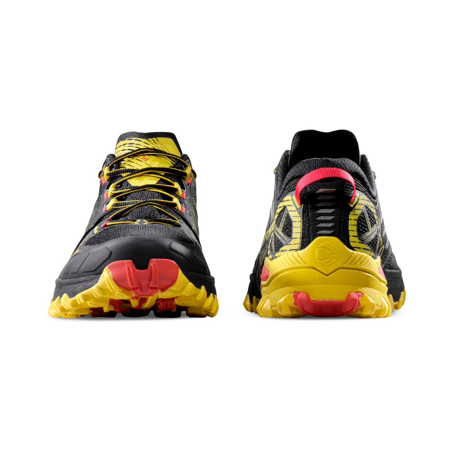 La Sportiva Men's Bushido III Performance Mountain/Trail Running Shoes, Black/Yellow, US 8 (EU Equivalent 40.5)