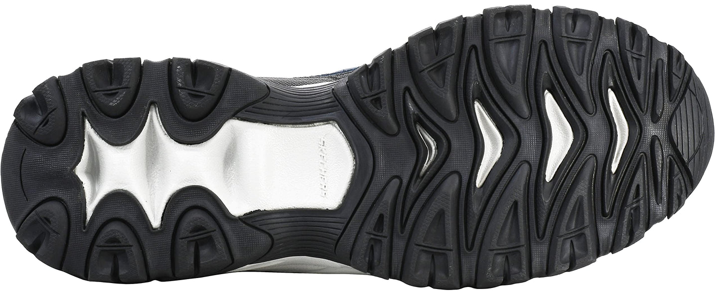 Skechers Men's Afterburn Wonted Memory Fit Slip-On Trainer, Navy, 14 XW US