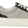 Cole Haan Womens Grandpro Max Platform Sneaker Ivory Canvas/Black Leather 9.5 Medium