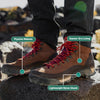 Danner Panorama 6” Waterproof Hiking Boots for Men with Rich Suede Upper, Breathable Danner Dry Barrier, Comfort Footbed, and Traction Outsole, Antique Bronze/Kangaroo - 11 D