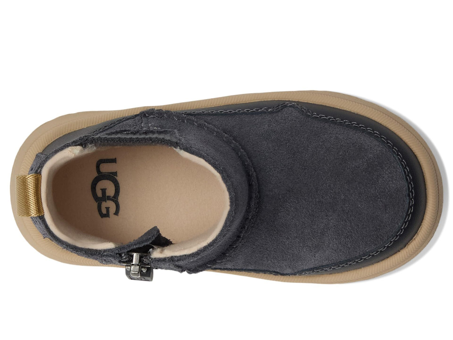 UGG Kids' T Hamdi Sneaker, Obsidian, 2