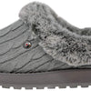Skechers womens Keepsakes - Ice Angel Slipper, Grey, 8 Wide US