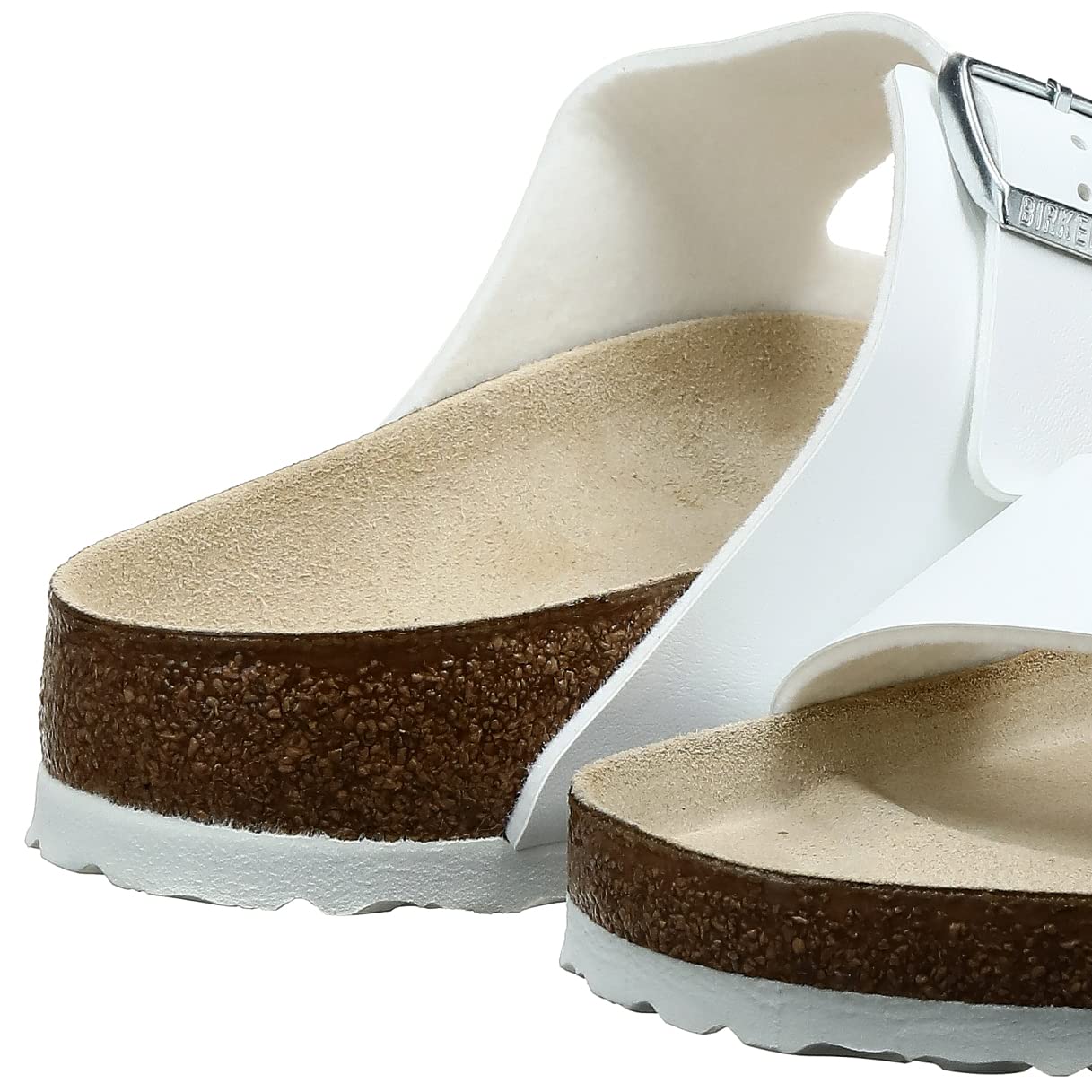 Birkenstock Arizona White Mens Sandals Size 44 EU