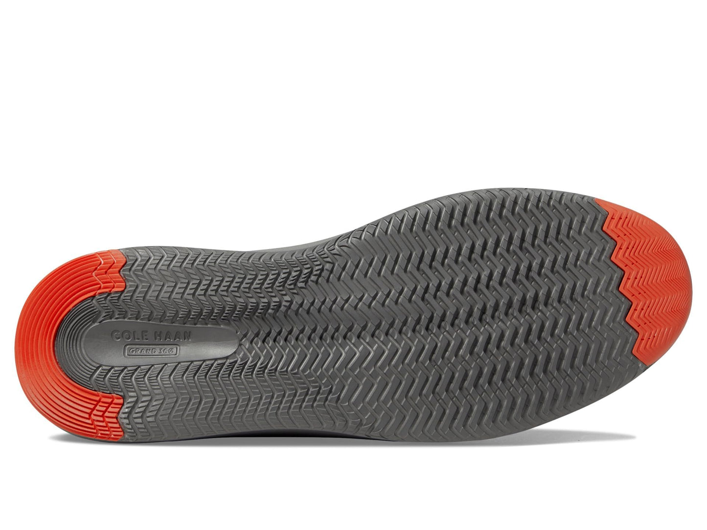 Cole Haan Men's Shoes - Grandpro Topspin Sneaker, Tornado/Citrus Red, 10-W US