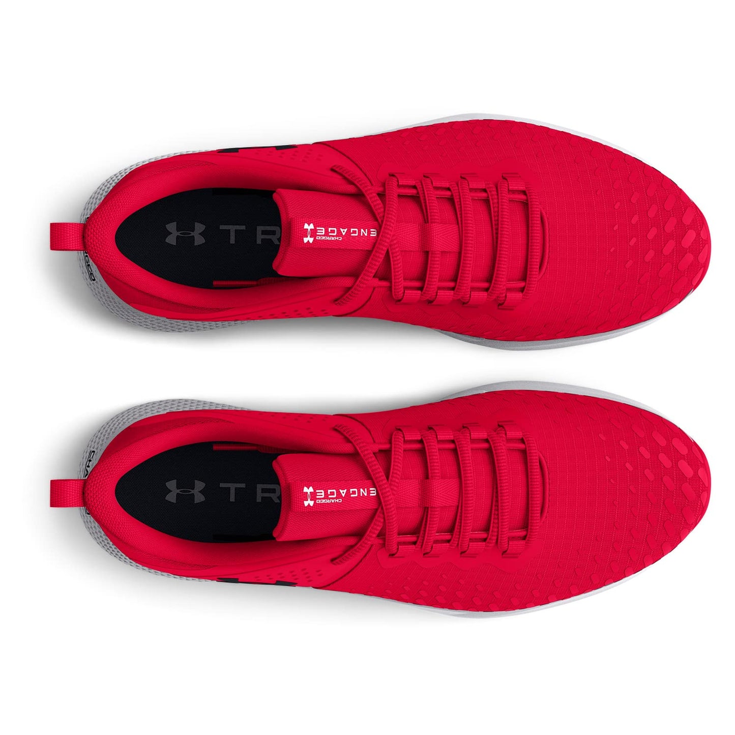 Under Armour Men's Charged Engage 2 Training Shoe, (602) Red/Black/Black, 7, US