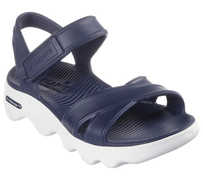 Skechers Women's Foamies Massage Fit - Heartfelt, Navy/White, 9
