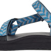 Teva Women's Midform Universal Sandal, Retro Geometric Blue, 5