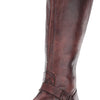 BedStu Glaye Wide Calf Womens Boot 7 BM US Teak