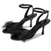 Stuart Weitzman Womens Blushing Bow 75 San Black, 7.5 Medium