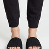 Athletic Propulsion Labs (APL) Big Logo Techloom Slide Black 5 B (M)
