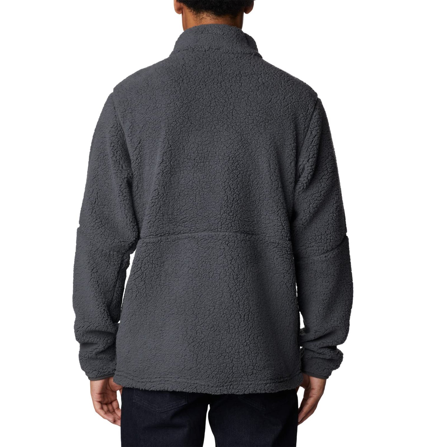 Columbia Men's Mountainside Heavyweight Fleece, Shark, X-Large Black