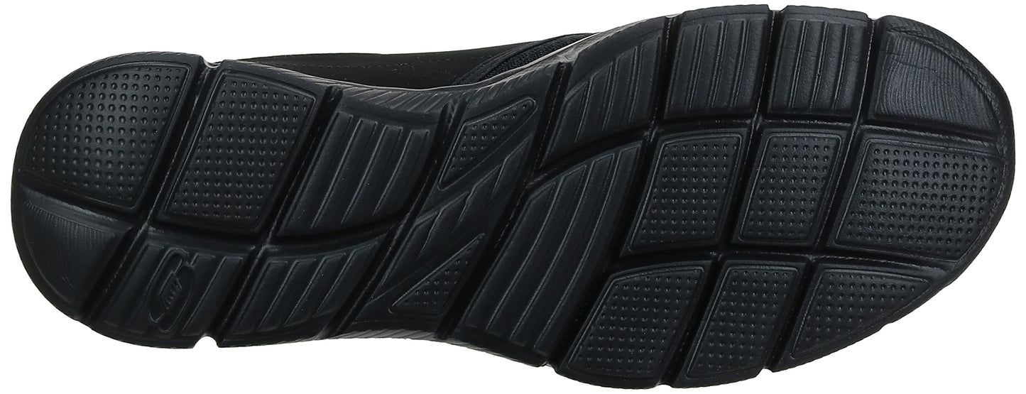 Skechers Sport Men's Equalizer Persistent Slip-On Sneaker, Black, 13 M US
