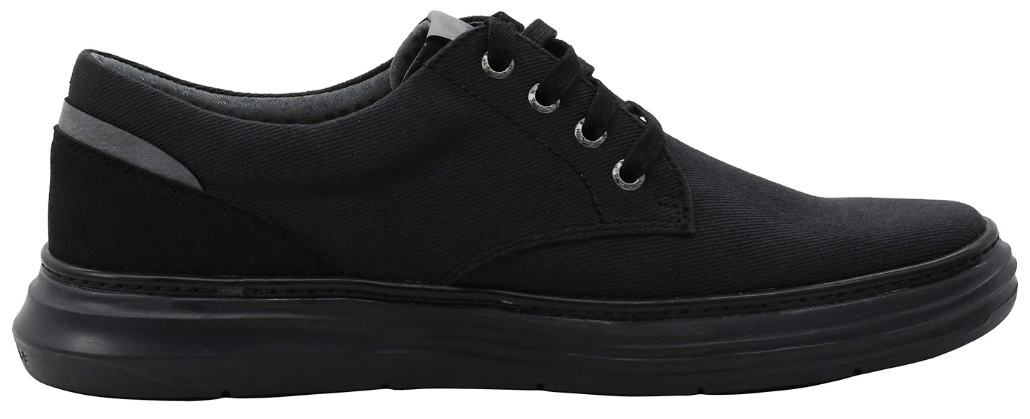Skechers Men's Moreno-Ederson Shoes, Black/Black, 8.5 M US
