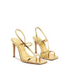 Schutz Women's Heloise High Gold 7.5 Medium