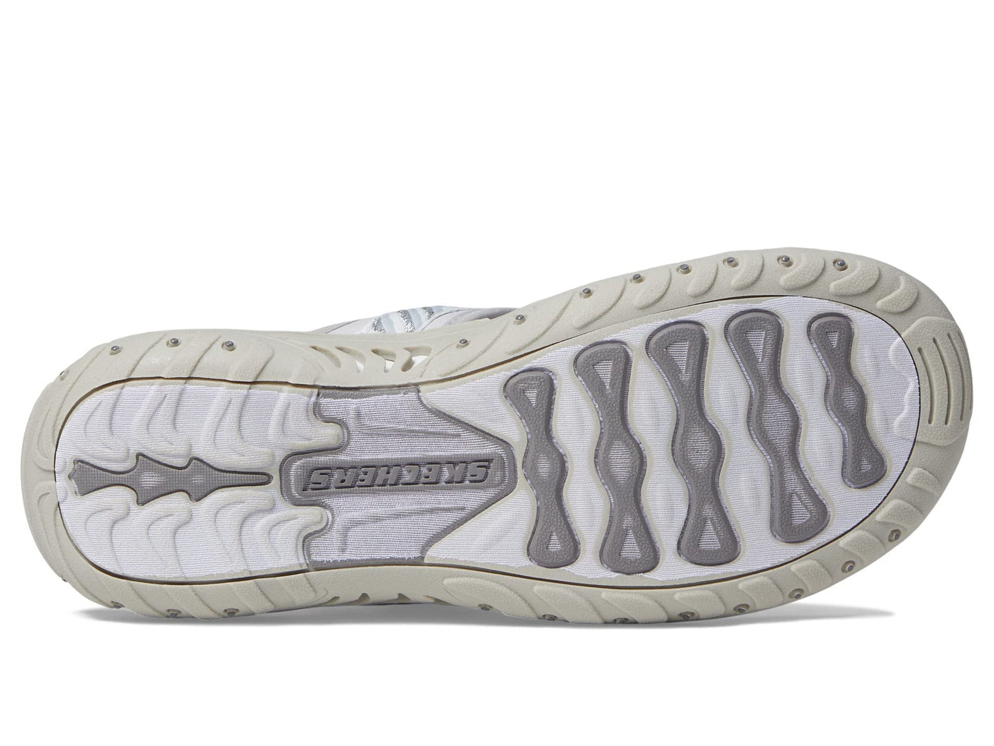 Skechers Reggae - Vibrancy Light Gray 10 B (M)