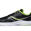 Saucony Unisex-Child Kinvara 13, Black/Lime, 6 Big Kid