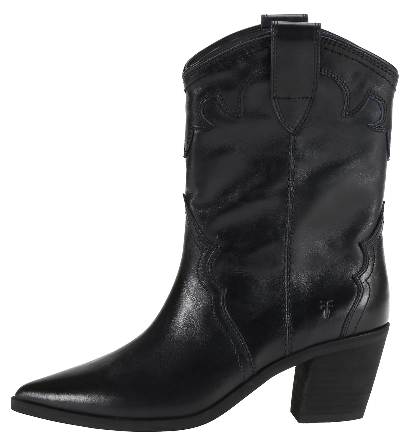 Frye Women's Sara Western Short Black 6 Medium