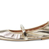 Stuart Weitzman Goldie Ballet Flat Light Gold 10 B