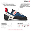 Ocun Advancer QC and Advancer LU Bouldering Shoe I Rock Climbing Shoe for Advanced Climbers, Dark Blue, 8.5