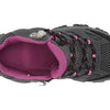 Merrell Unisex Kid's Moab 3 Mid Waterproof Hiking Shoe, Granite/Berry, 3 Wide