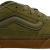Vans Women's Caldrone Sneaker, Translucent Gum Gothic Olive, 7.5 M US
